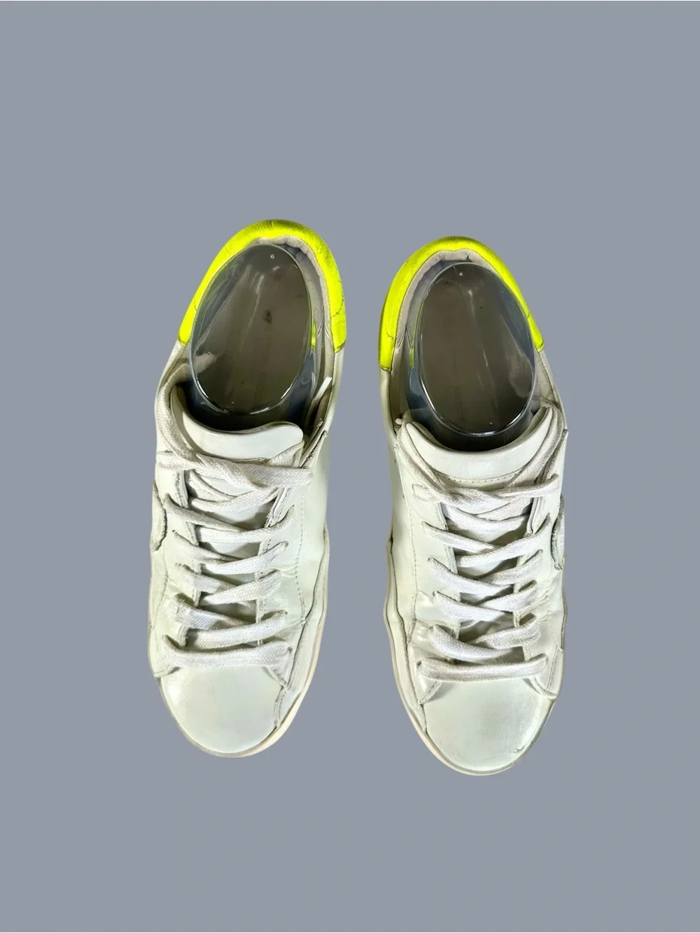 Philippe Model Paris Women’s Leather Gum Sole Sneakers